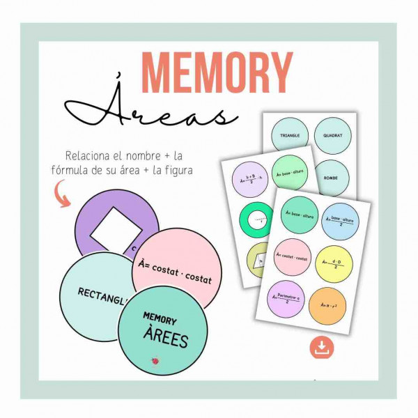 MEMORY ÁREAS_ciclo superior