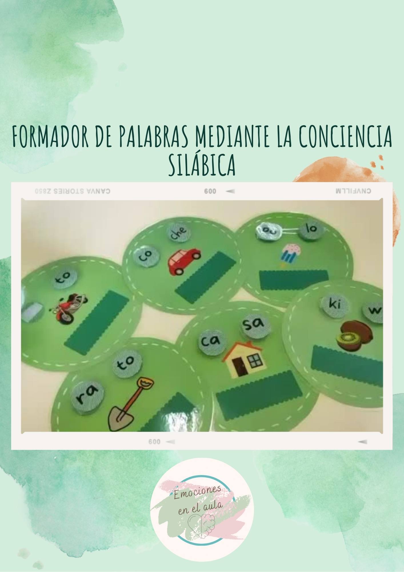 Rueda silábica para formar palabras