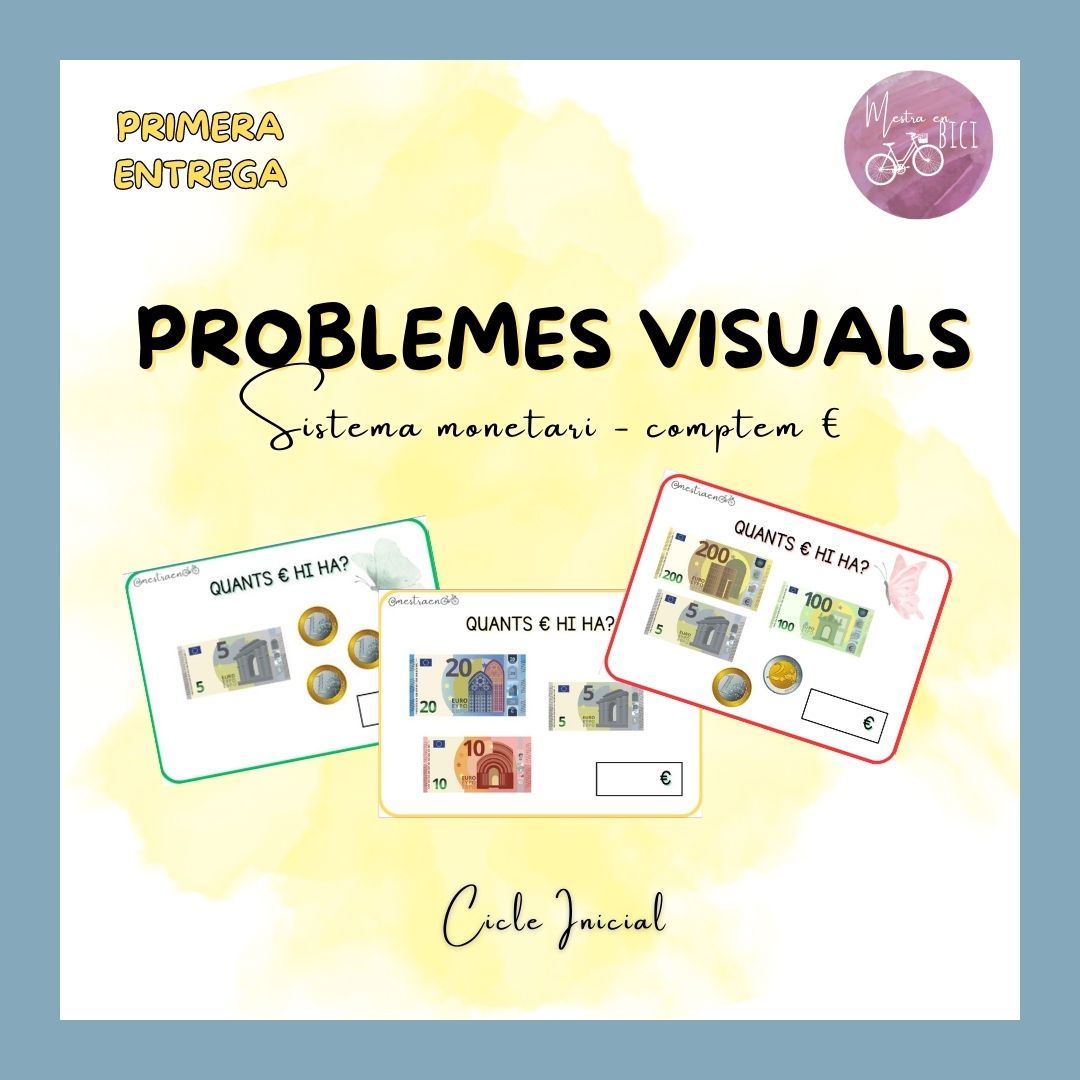 PROBLEMES VISUALS (1): Sistema monetari - comptem €