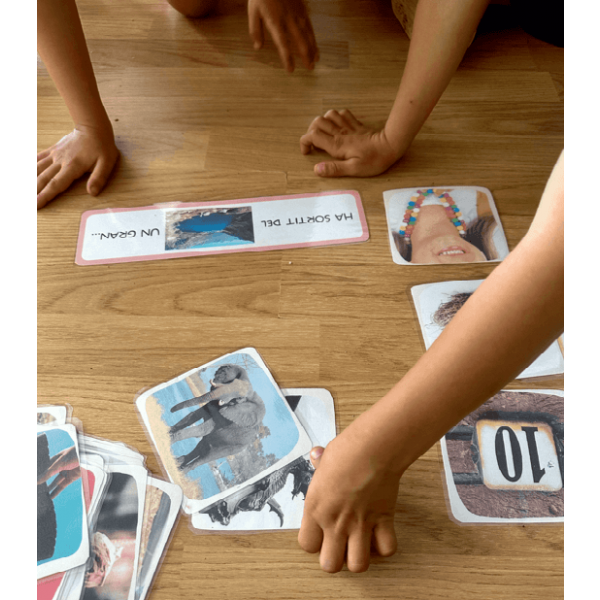 Completa la frase...