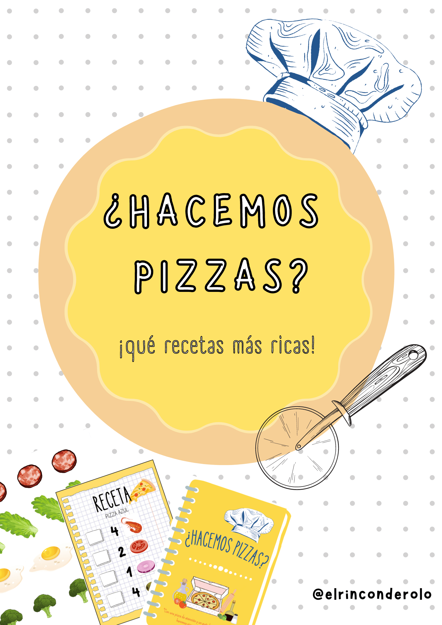 ¿HACEMOS PIZZAS? CONTEO, ASOCIACIÓN, ATENCIÓN Y MEMORIA