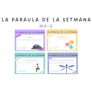 Paraula de la setmana - Maig