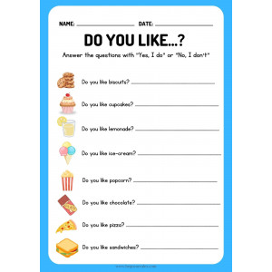 Happy Birthday vocabulary