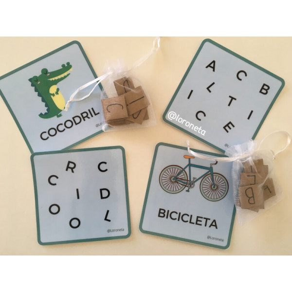 Targetes Lletres Embolicades