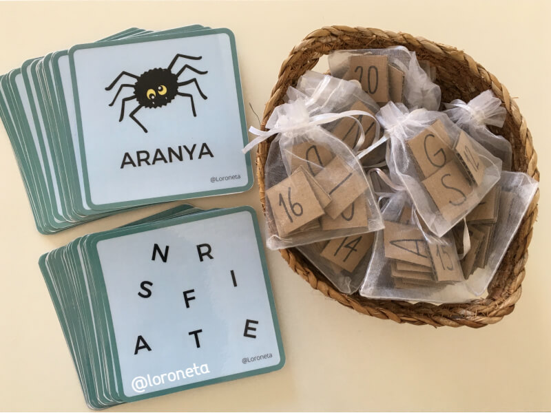 Targetes Lletres Embolicades