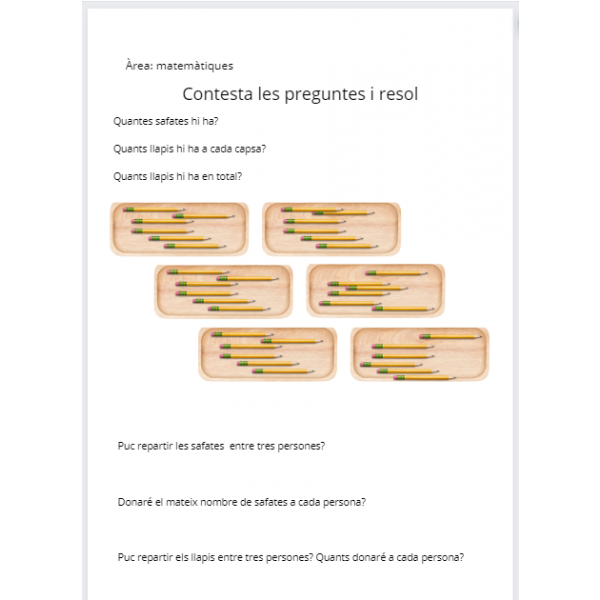 Problemes amb multiplicacions.