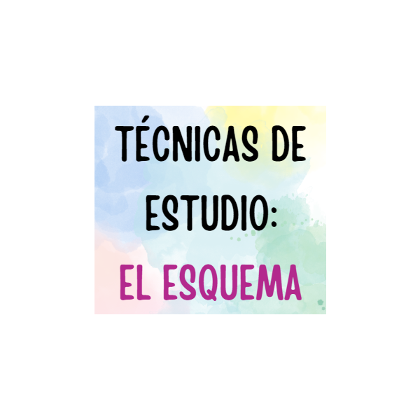 Técnicas de estudio: El esquema
