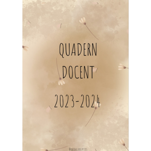 Quadern docent 23-24 (terra)