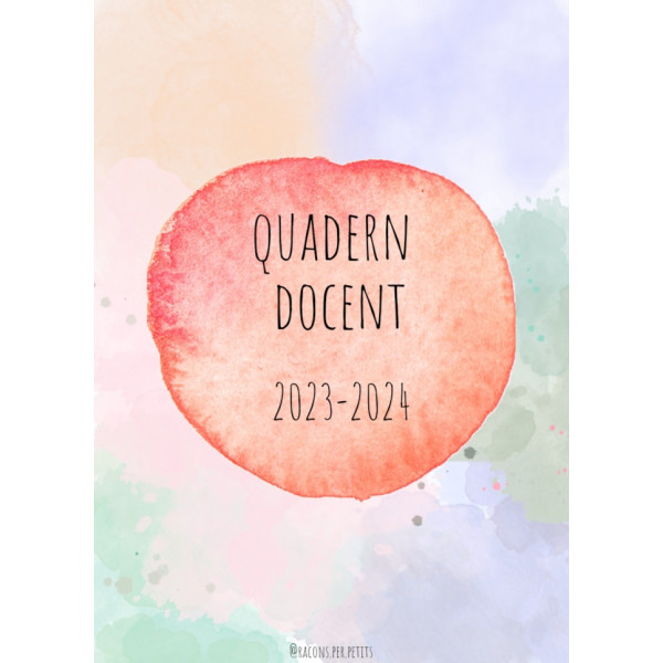 Quadern docent 23-24