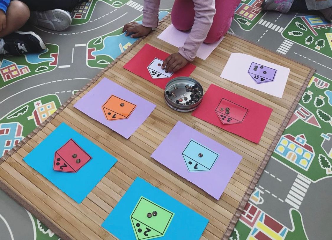 Casetes numèriques de l'1 al 6