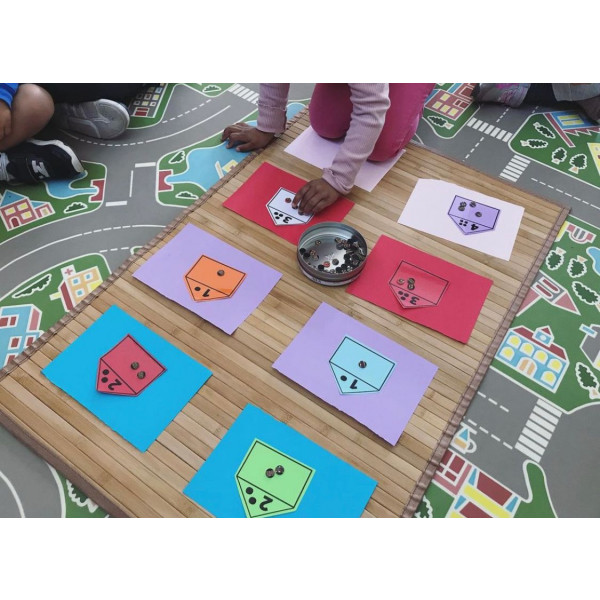 Casetes numèriques de l'1 al 6