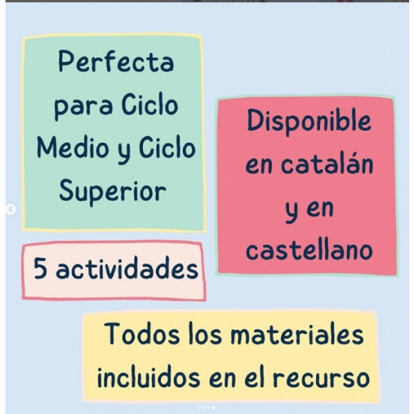 CAJA DE APRENDIZAJE: FRIDA KAHLO (CAST/CAT)