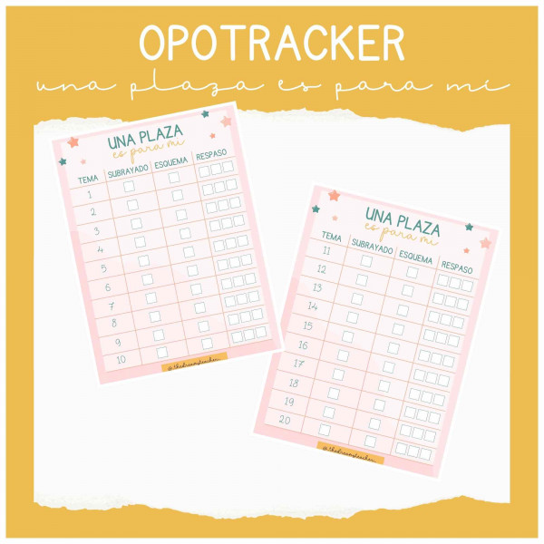 OPOTRACKER opositores