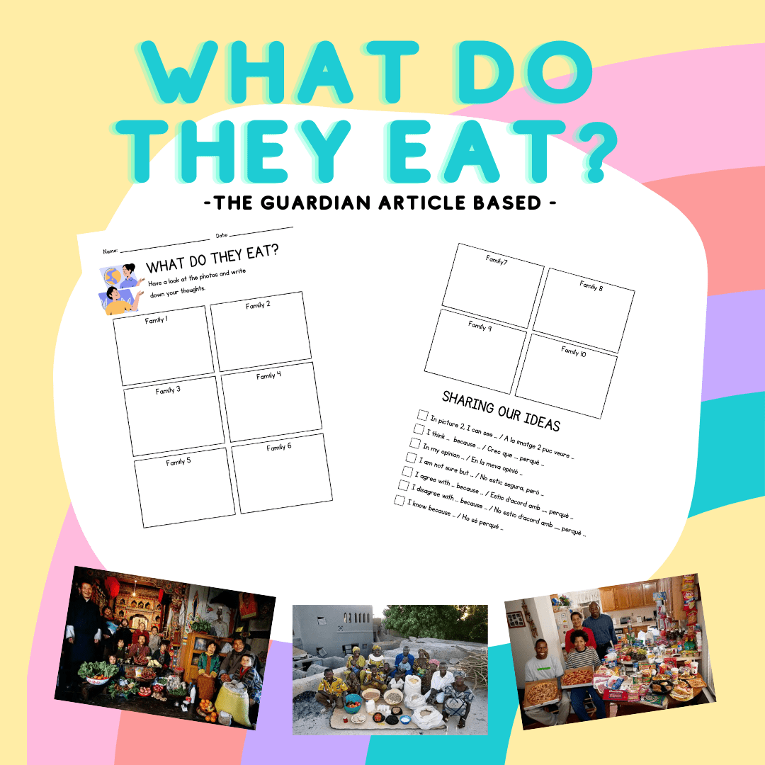 What do they eat? - Oral skills