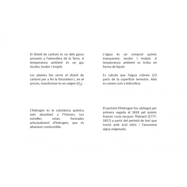 Compostos químics - molècules