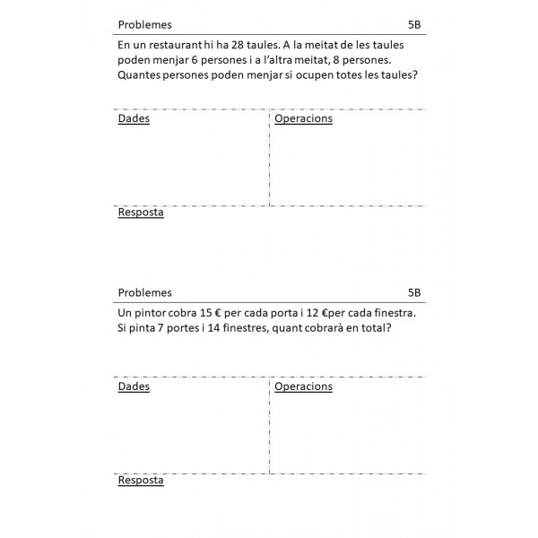 Problemes classificats - Nivell 5