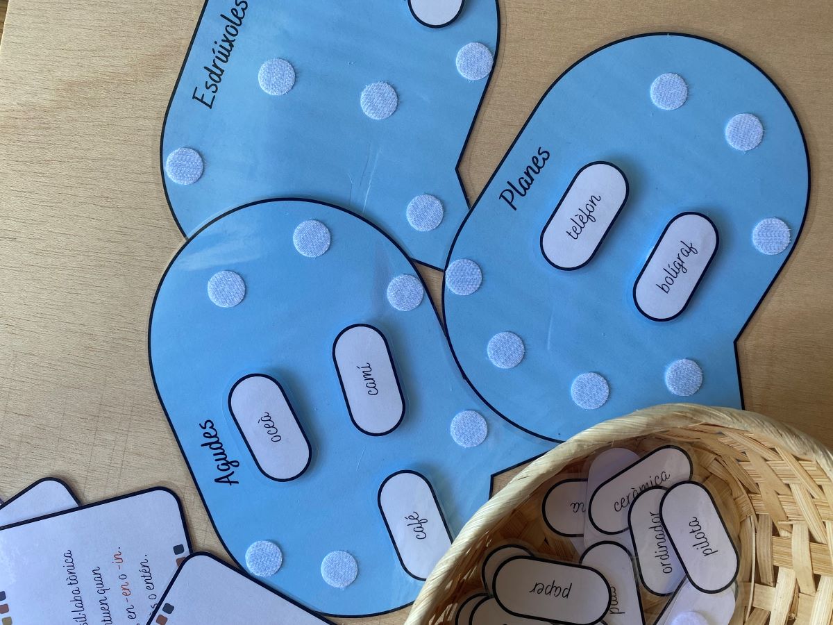 CLASSIFICACIÓ DE PARAULES