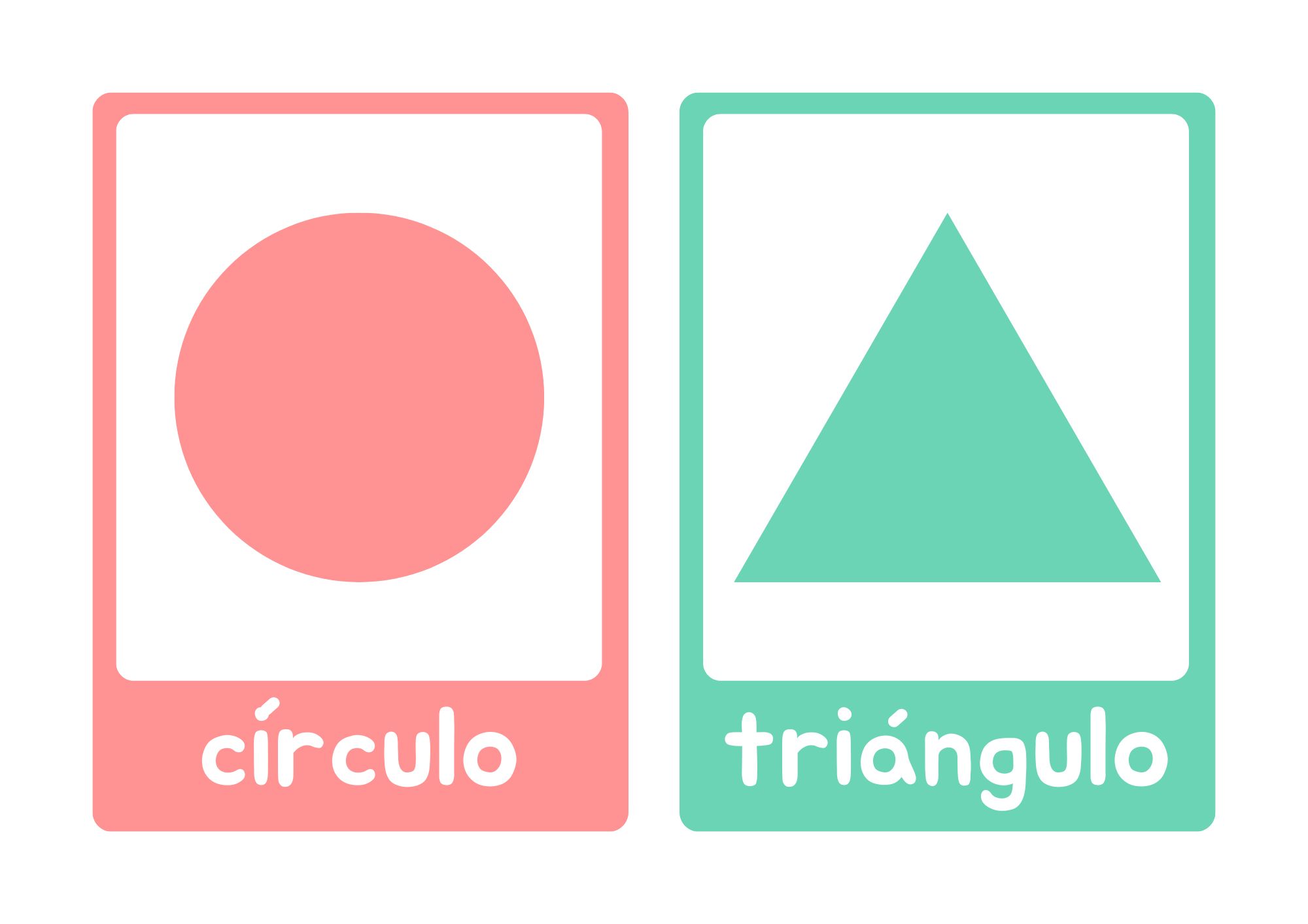 Formas comunes - Tarjetas