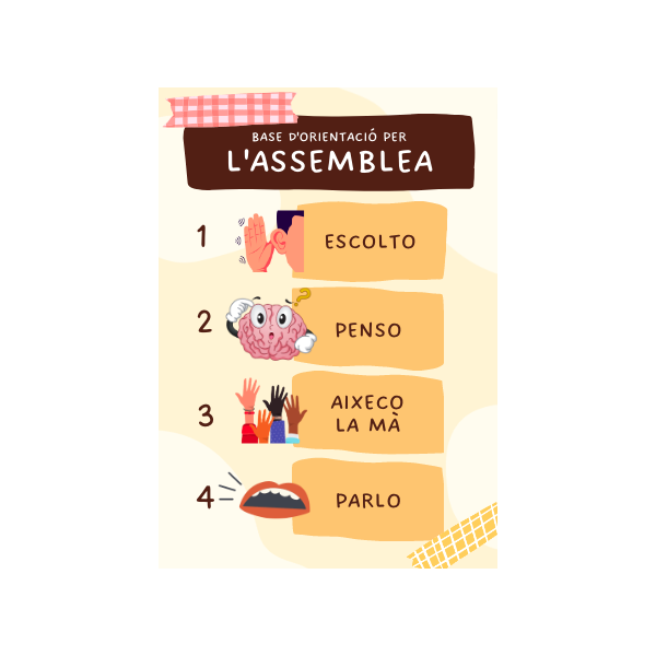 BASE ORIENTACIÓ PER A L'ASSEMBLEA i RACONS