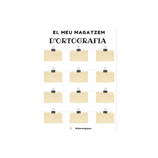 MAGATZEM D'ORTOGRAFIA