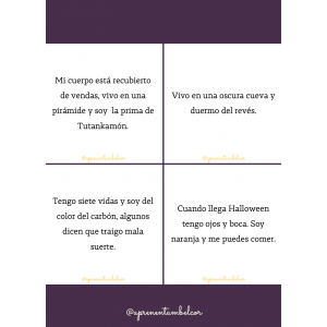 Comprensión lectora de Halloween