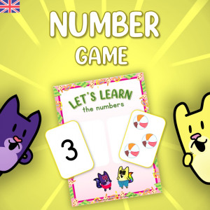 [ENGLISH] SUMMER NUMBER GAME - JUEGO de NÚMEROS de VERANO