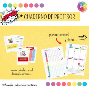 Cuaderno del profesor - Chica con capa roja