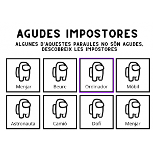 AGUDES I PLANES IMPOSTORES