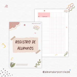 Registro de alumnos