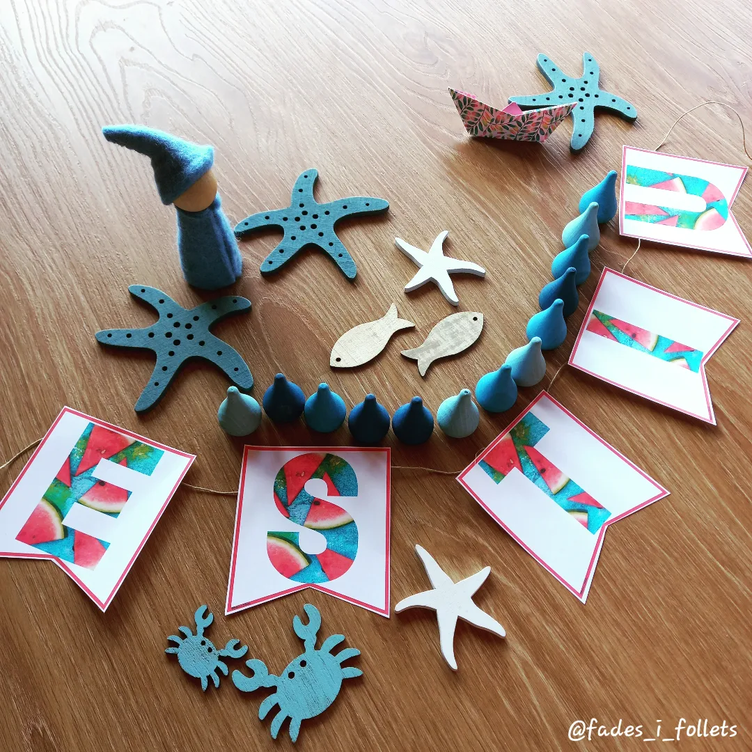 Banderoles ESTIU-Banderines VERANO