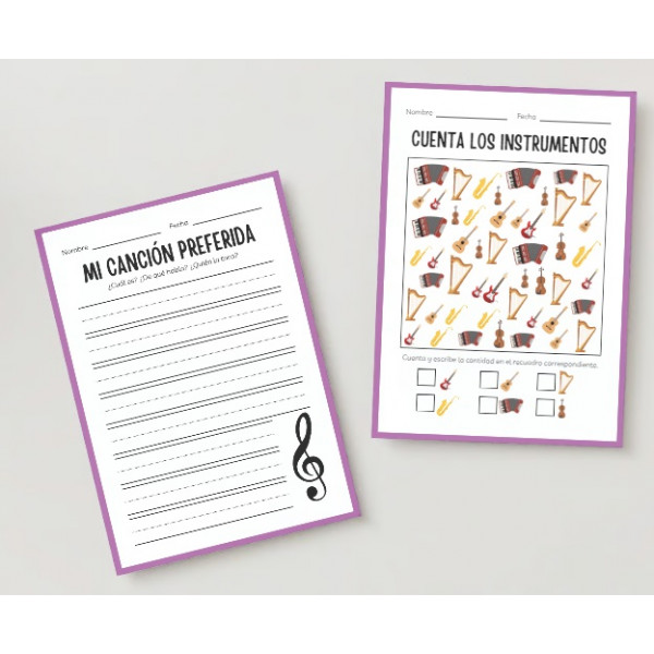 Mi libro de instrumentos - actividades y propuestas educativas