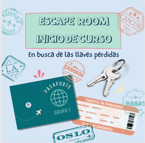 Escape Room inicio de curso / Escape Room inici de curs