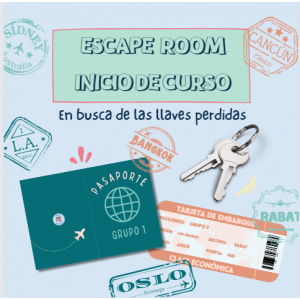 Escape Room inicio de curso / Escape Room inici de curs