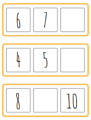 RECTA NUMÈRICA 0-10: NÚMERO ANTERIOR I POSTERIOR