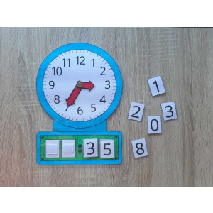 RELOJ ANALÓGICO Y DIGITAL