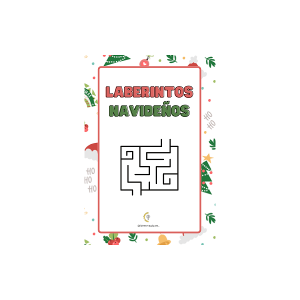 LABERINTOS NAVIDEÑOS