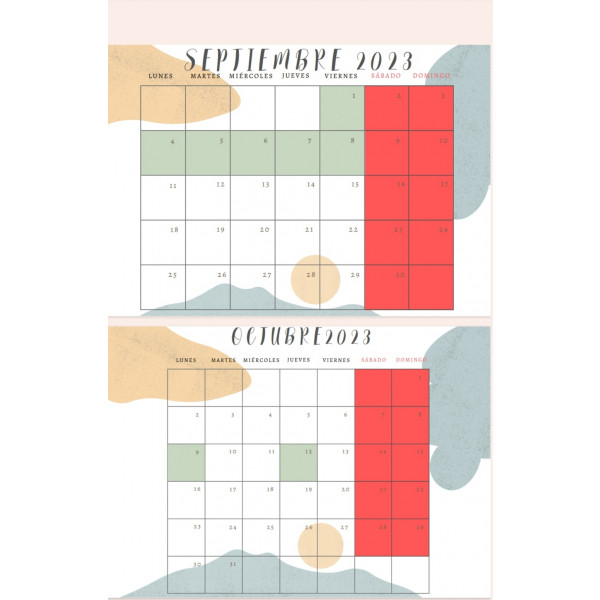 Calendario 2023-2024