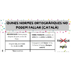 Quines normes no podem fallar?