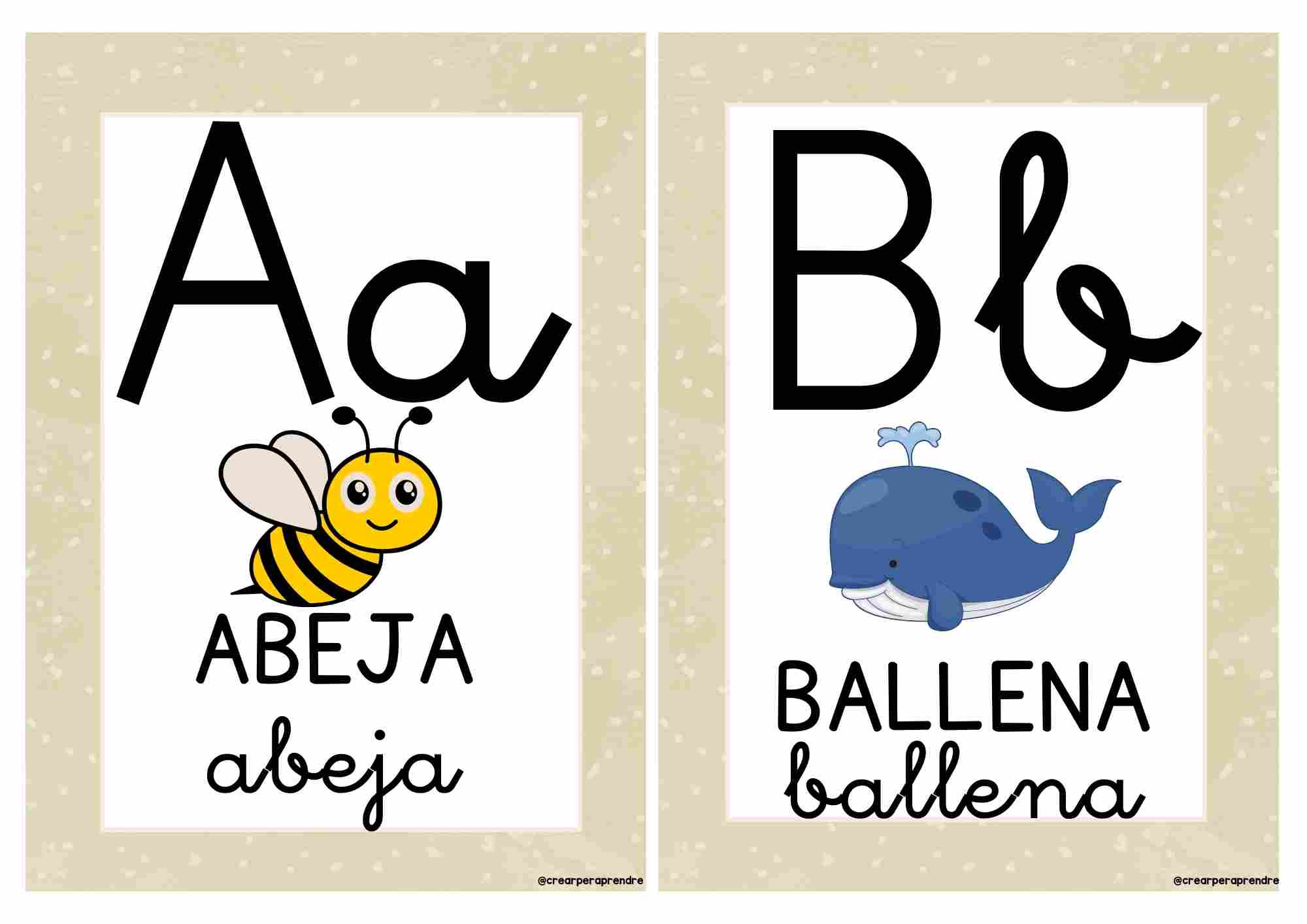 Abecedario y chuleta