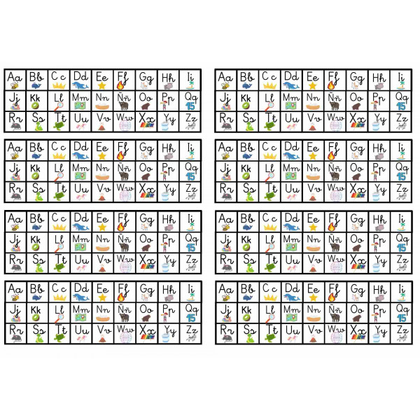 Abecedari i "xuleta"