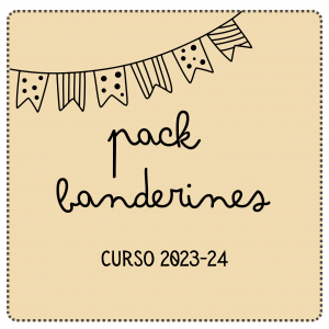 Pack banderines para todo el curso
