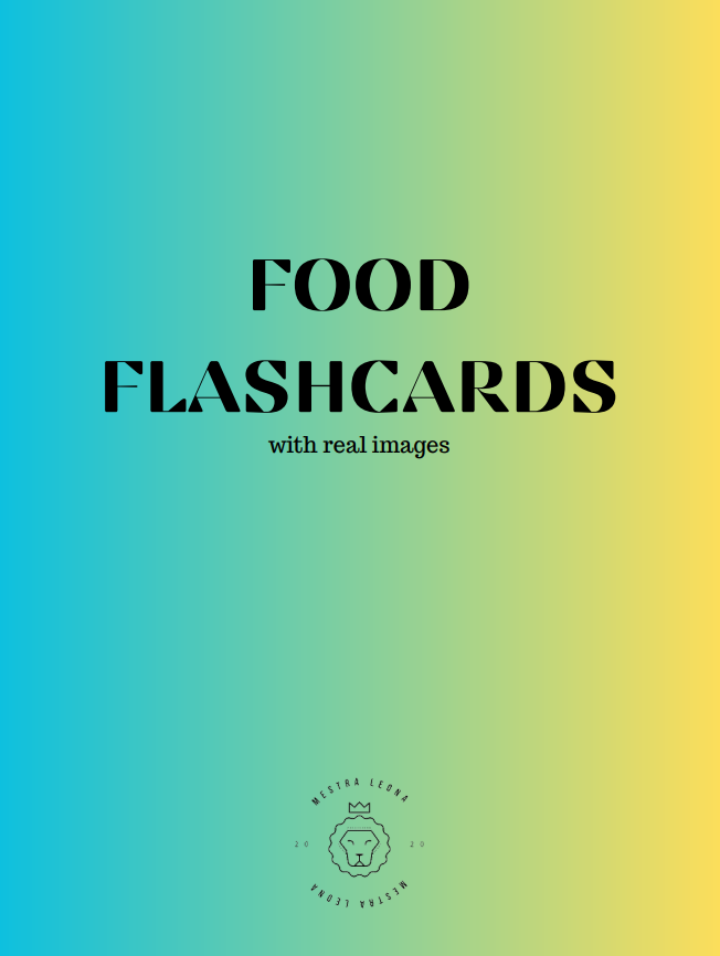 Food flashcards