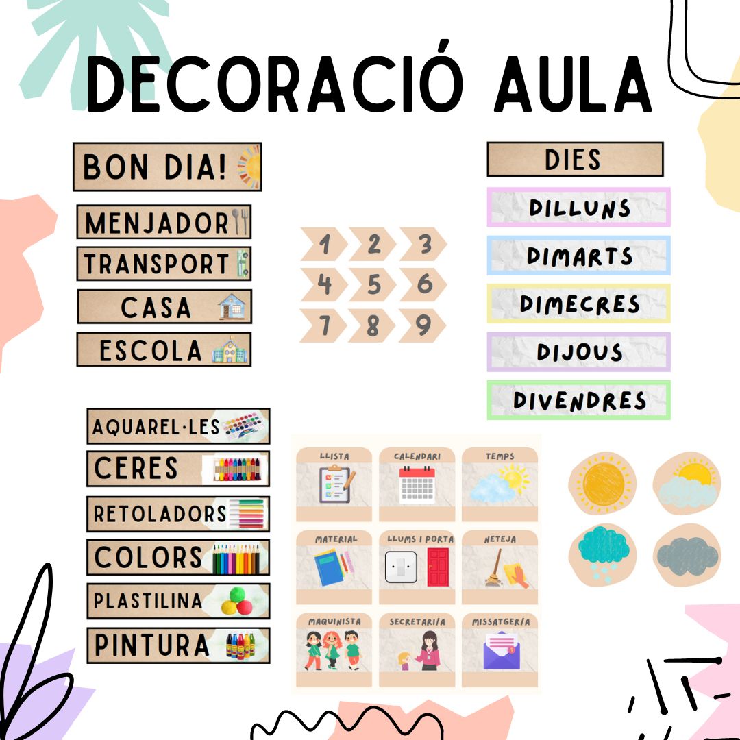 DECORACIÓ AULA