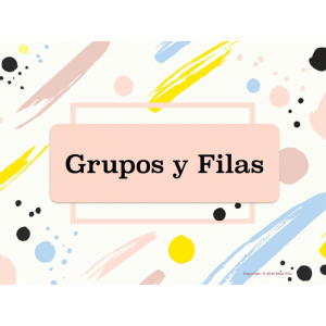 ROMPEHIELOS: GRUPOS Y FILAS