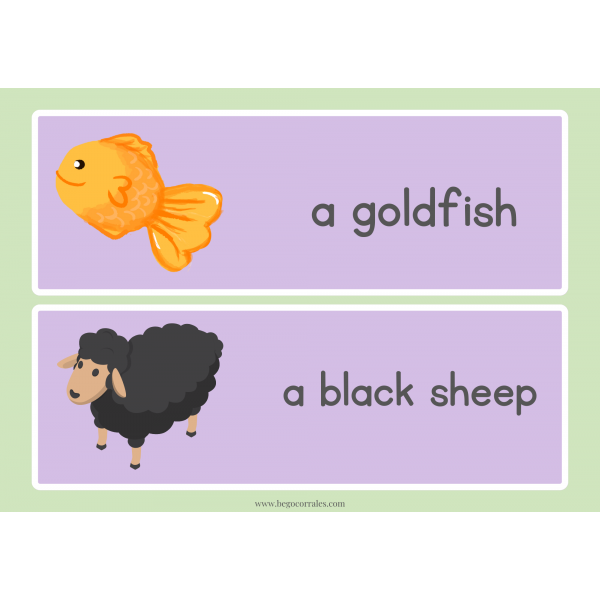 Brown bear word cards