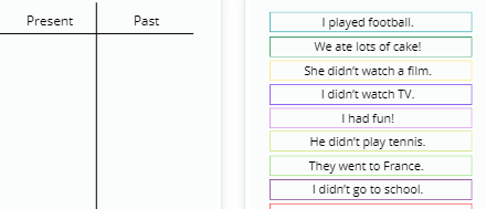 Rotativos manipulativos inglés