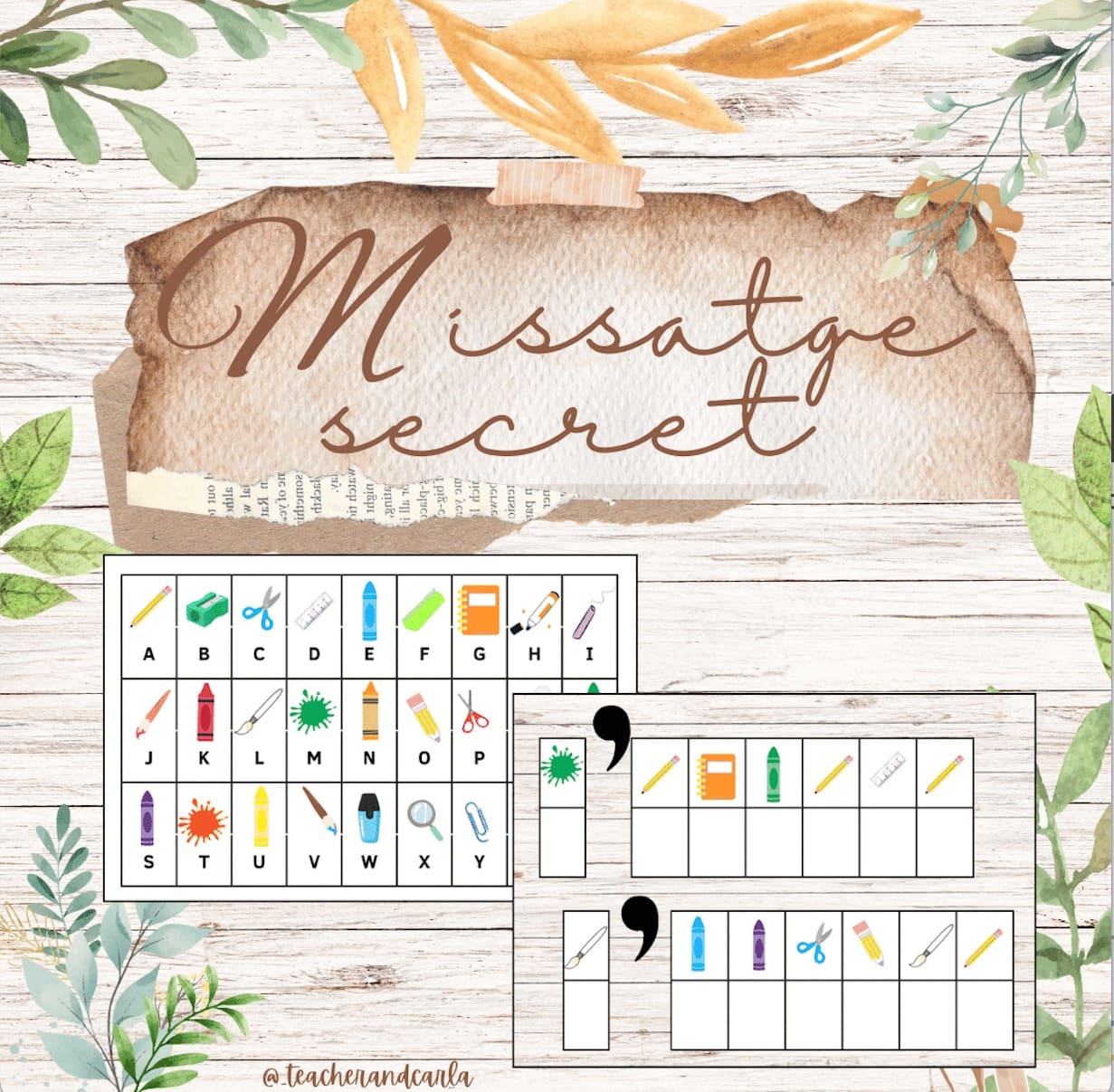 Missatge secret d'inici de curs