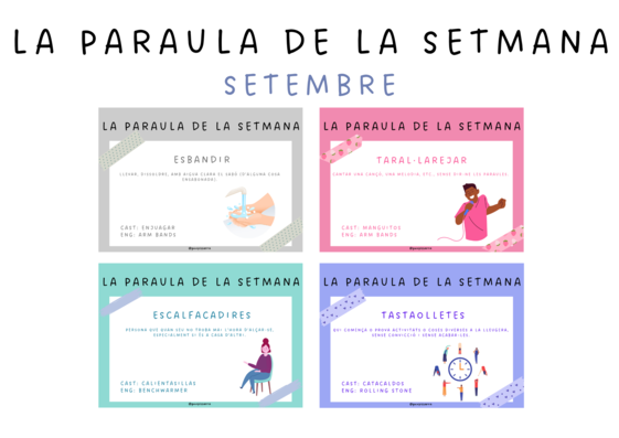 Paraula de la setmana - Setembre