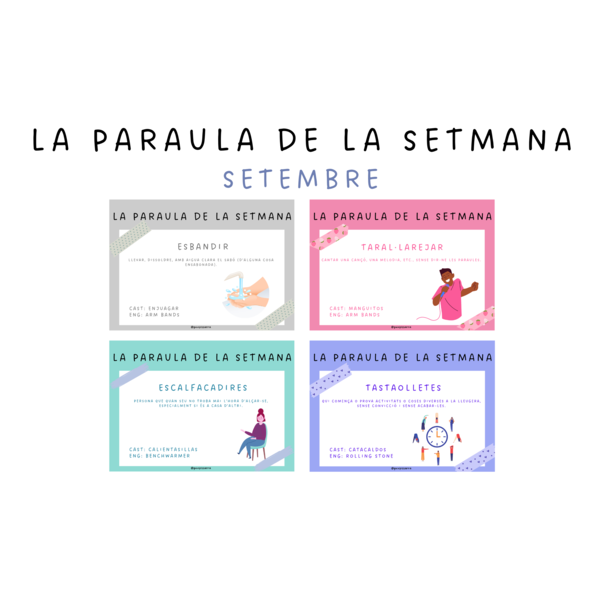 Paraula de la setmana - Setembre