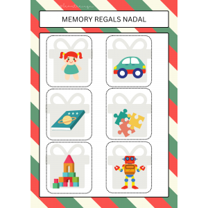 Memory mágico regalos de navidad